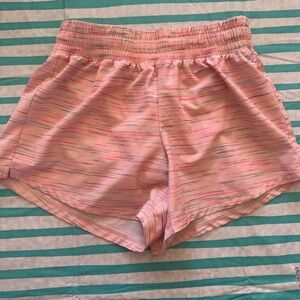DSG Girls running shorts with liner. size L (14)